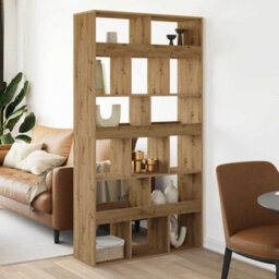 Vidaxl Bookcase Artisan Oak 100X33X187.5 Cm Engineered Wood - thumbnail 1