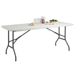 House Of Home Heavy Duty Picnic Camping 6Ft Folding Plastic Garden Table Portable Banquet Bbq Tables - thumbnail 9