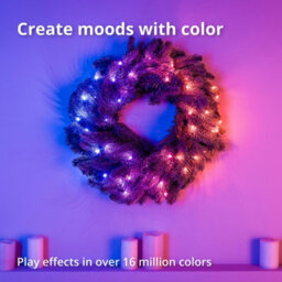 Twinkly Pre-Lit Wreath, 60 Cm, 50 Rgb Leds - thumbnail 3