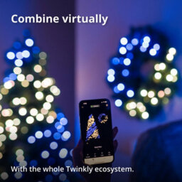 Twinkly Pre-Lit Wreath, 60 Cm, 50 Rgb Leds - thumbnail 6