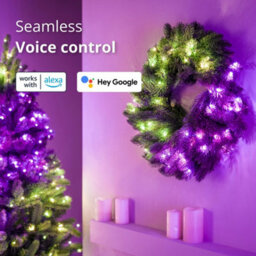 Twinkly Pre-Lit Wreath, 60 Cm, 50 Rgb Leds - thumbnail 7