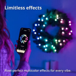 Twinkly Pre-Lit Wreath, 60 Cm, 50 Rgb Leds - thumbnail 5