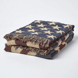 Homescapes Cotton Union Jack Flag Throw, 150 X 200 Cm - thumbnail 6