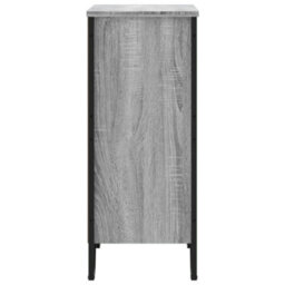 Berkfield Modern Bookcase Grey Sonoma 80X31X74.5 Cm Engineered Wood - thumbnail 5