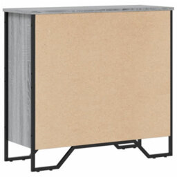 Berkfield Modern Bookcase Grey Sonoma 80X31X74.5 Cm Engineered Wood - thumbnail 6