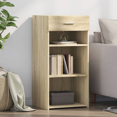 Berkfield Sideboard Sonoma Oak 45X42.5X93 Cm Engineered Wood - image 1