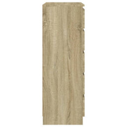 Berkfield Drawer Cabinet Sonoma Oak 60X36X103 Cm Engineered Wood - thumbnail 8