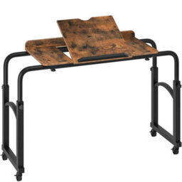 Over Bed Table Computer Desk Height Adjustable Office Desk Office Table - thumbnail 6