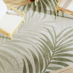 Walplus Indoor & Outdoor Rug Short Pile Multicolour 190X300 Cm Anti Slip - thumbnail 1