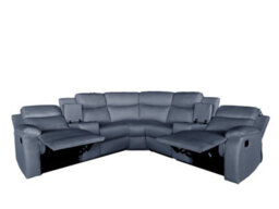 DS Living Ravello Recline 5 Seater In Grey Or Cream - thumbnail 2