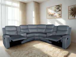 DS Living Ravello Recline 5 Seater In Grey Or Cream - thumbnail 1