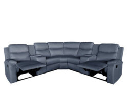 DS Living Ravello Recline 5 Seater In Grey Or Cream - thumbnail 4