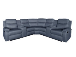 DS Living Ravello Recline 5 Seater In Grey Or Cream - thumbnail 3