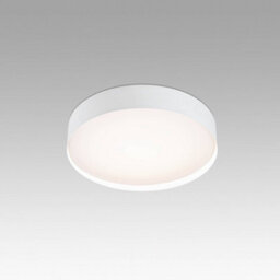 Luminosa Lighting Luminosa Vuk Led Round Bathroom Flush Ceiling Light White Ip44