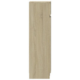 Berkfield Shoe Cabinet Sonoma Oak 100.5X28X100 Cm Engineered Wood - thumbnail 7