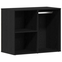 Walplus Cosmetic Cabinet Black Oak 80 X 40 X 65 Cm Engineered Wood - thumbnail 2