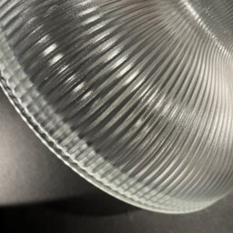 CGC Lighting Cgc Jacinta Clear Glass Ribbed Lampshade Ceiling Kitchen - thumbnail 8