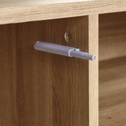 Beliani  Tv Stand Moines Brown/ Black - thumbnail 8