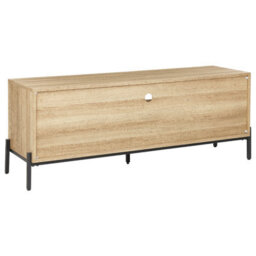 Beliani  Tv Stand Moines Brown/ Black - thumbnail 7