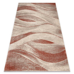 RugsX Carpet Fusion 1617 Cream Terracotta - Waves, Modern, Abstract 120X170 Cm - thumbnail 4