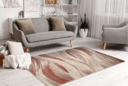 RugsX Carpet Fusion 1617 Cream Terracotta - Waves, Modern, Abstract 120X170 Cm - thumbnail 5