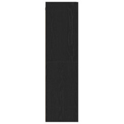 Berkfield Tv Cabinet In Black Oak, Size 30.5 X 30 X 110 Cm, Made From Engineered Wood - thumbnail 8