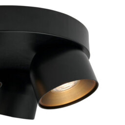 Nordlux Pitcher Metal Spot Light Gold Inner Black,mains - thumbnail 4