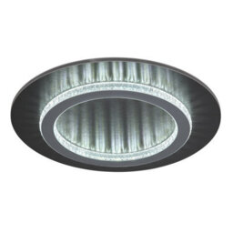 Luminosa Lighting Luminosa Jayden Semi Flush Ceiling Light Matt Black Led 3000/4000/6500K - thumbnail 5