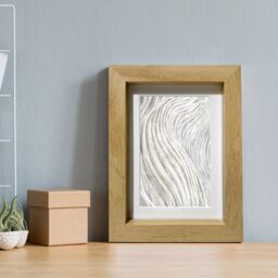 GoodHome Matt Oak Effect Plain Single Picture Frame (H)20.6Cm X (W)15.6Cm - thumbnail 2