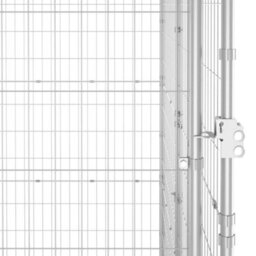 Berkfield Durable Outdoor Dog Kennel Galvanised Steel 4.84 M2 - thumbnail 5