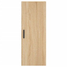Berkfield Highboard Sonoma Oak 34.5X34X180 Cm Engineered Wood - thumbnail 8