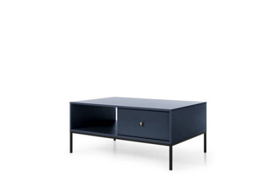 Arte Stylish Mono Coffee Table H460mm W1040mm D680mm In Navy - Versatile Elegance For Your Living Room - image 1