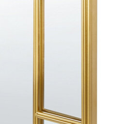 Beliani Wall Mirror Crosses 60 Cm 170 Cm Metal Gold - thumbnail 5