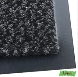 UETIAN Grey Rubber Barrier Mat, Heavy Duty, Dirt Trapper & Absorbent Mat, Polypropylene Pile, Outdoor & Indoor (80Cm X 140Cm) - thumbnail 8