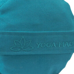 Yoga-Mad Buckwheat Yoga Bolster Teal (One Size) - thumbnail 3