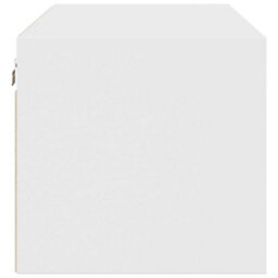 Walplus Wall Cabinet With Glass Doors White 102X37X35 Cm - thumbnail 7