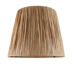 Loops Set Of 2 Handcrafted 32Cm Raffia Lamp Shades For Elegant Home Lighting - thumbnail 5