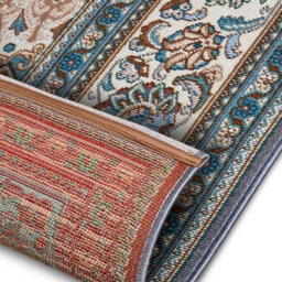 The Rugs Kadi Indoor Outdoor Rug And Runner - Flatweave Weather Resistant Rug In Grey - thumbnail 3