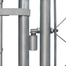Berkfield Durable Outdoor Dog Kennel Galvanised Steel 4X4X1 M - thumbnail 4