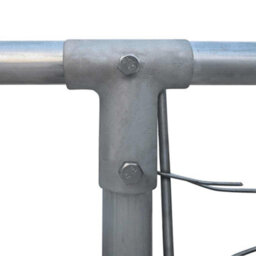 Berkfield Durable Outdoor Dog Kennel Galvanised Steel 4X4X1 M - thumbnail 3