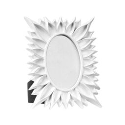 Orsina White High Gloss 4 X 6 Photo Frame,sturdy Wall Display Piece,polyresin-Poster Frame,ideal For Home Decor - thumbnail 2