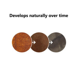 Nordlux Fold Outdoor Corten Wall Light Coastal/marine Safe Brown,mains Led - thumbnail 5