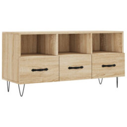 Walplus Tv Cabinet Sonoma Oak 102X36X50 Cm Engineered Wood - thumbnail 2