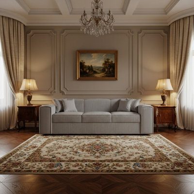 Modern Santos Sofa With Bed Function Stylish Upholstery And Comfortable Seating Perfect For Living Room Light Grey - image 1