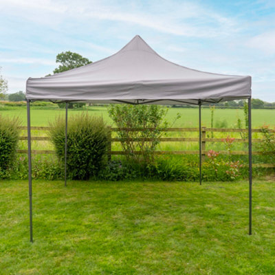 Jack Stonehouse Pop Up 3X3 Gazebo Without Sides Light Grey - image 1