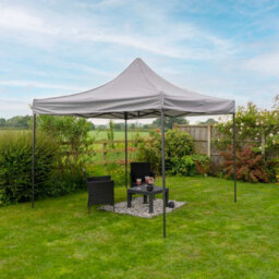 Jack Stonehouse Pop Up 3X3 Gazebo Without Sides Light Grey - thumbnail 3