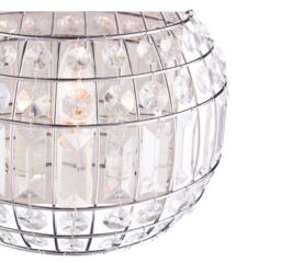 GoodHome Digya Contemporary Chrome Effect Wall Light - thumbnail 5