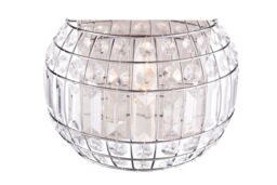 GoodHome Digya Contemporary Chrome Effect Wall Light - thumbnail 4