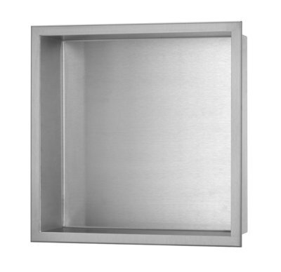 Tiamo Stainless Steel Shower/bathroom Wall Niche 30X30X7Cm - image 1