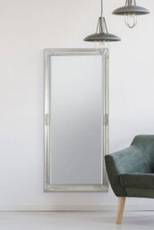 Mirroroutlet Austen Silver Elegant Full Length Mirror 160 X 74Cm - thumbnail 2